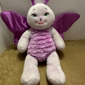 Build a Bear "Twinkle" Plush Butterfly W/Removeable Wings 2012